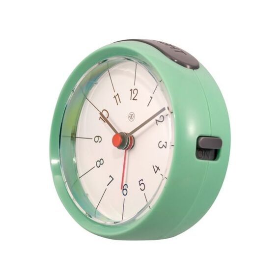 Nextime Alarmklok Otto D9.5X3.8Cm Groen