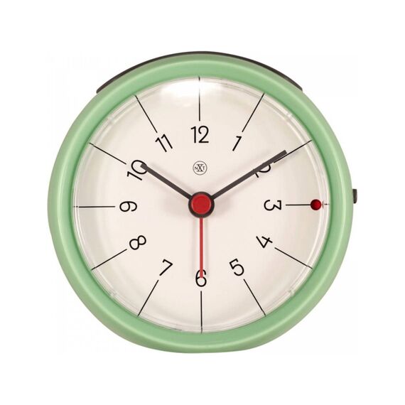 Nextime Alarmklok Otto D9.5X3.8Cm Groen