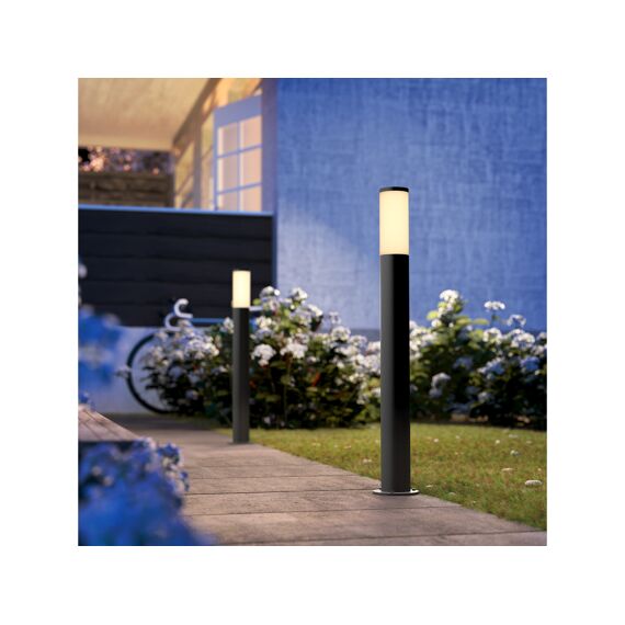 Philips Utrecht Post Anthracite 1X20W Hv