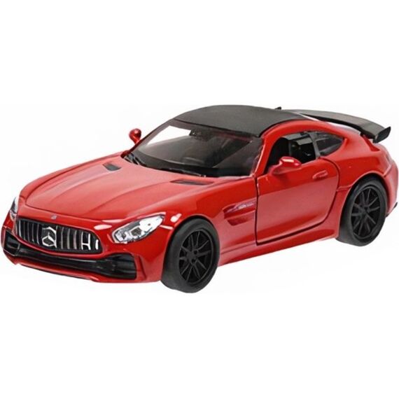 Welly Mercedes Amg Gtr Die Cast Pull Back 12Cm - Assortiment van 2 verschillende artikelen.