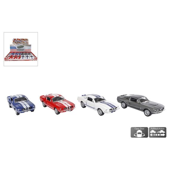 Kinsmart Shelby Gt-500 1967 Die Cast Pull Back 1:38 13Cm 4Ass.