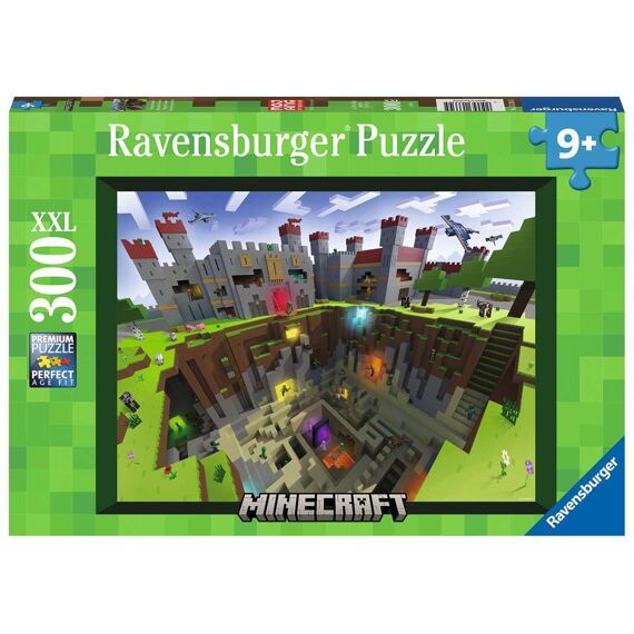 Ravensburger Puzzel 300 Stuks Minecraft Cutaway