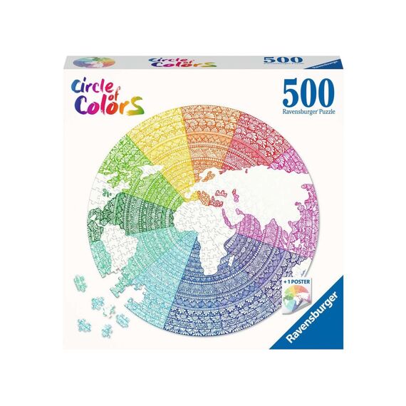 Ravensburger Puzzel 500 Stuks Circle Of Colors Mandala