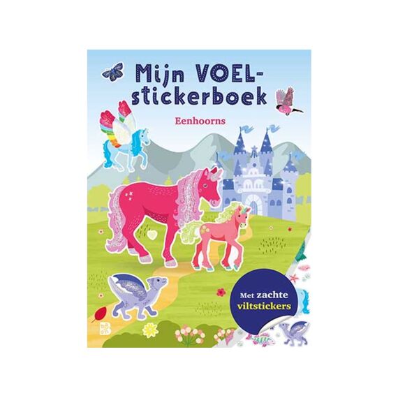 Mijn Voelstickerboek Eenhoorns