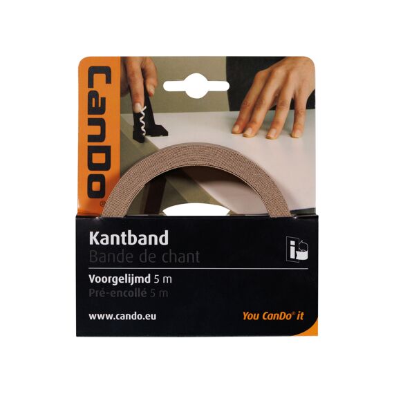 Kantband Mp 24Mm/5,0M Donker Eiken