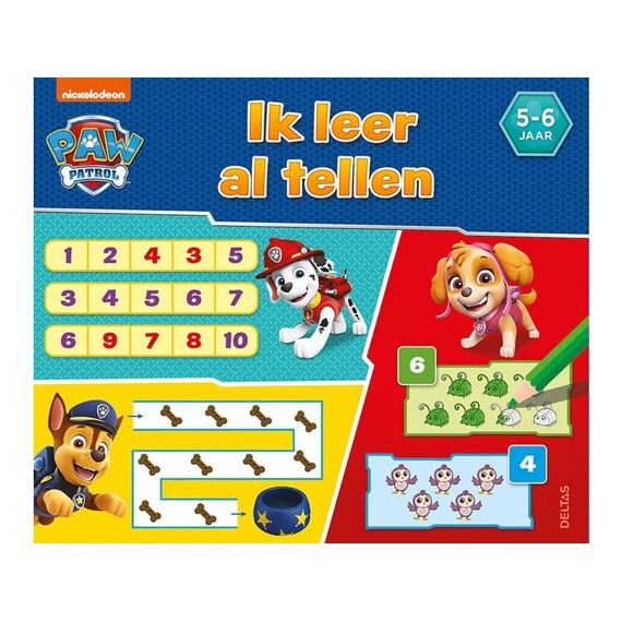 Paw Patrol Ik Leer Al Tellen (5-6J)