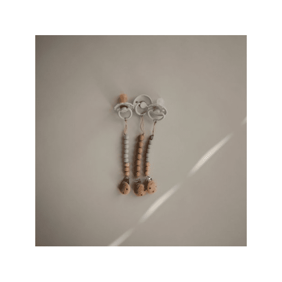 Mushie Eva Fopspeenketting Stone