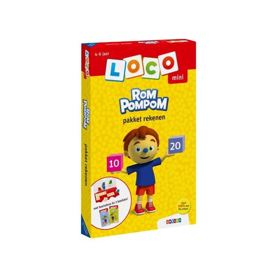 Loco Mini Rompompom Pakket Rekenen