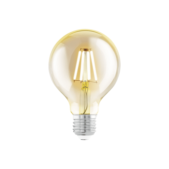 Eglo Lm-E27-Led G80 4W Amber 2200K 1 Stuk