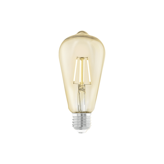 Eglo Lm-E27-Led St64 4W Amber 2200K 1 Stuk
