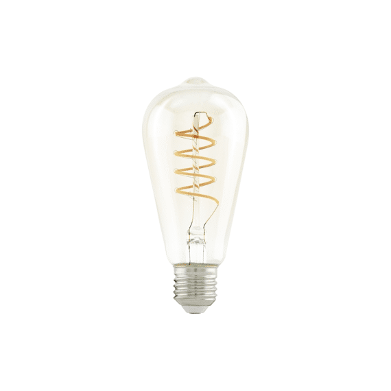 Eglo Lm-E27-Led St64 4W 2200K Amber Spiral