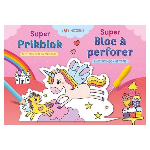 Super Prikblok I Love Unicorns