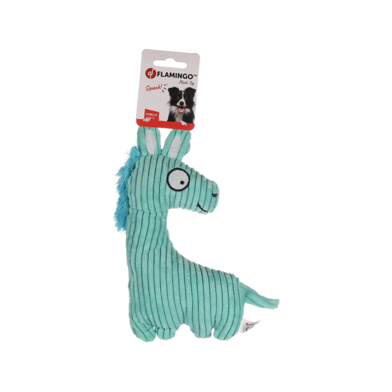 Flamingo Pebbles Corduroy Paard Groen 23,5Cm