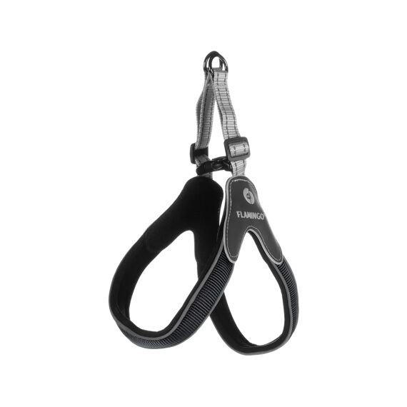 Flamingo Easy Harnas Hilka Zwart M 40-50Cm 25Mm