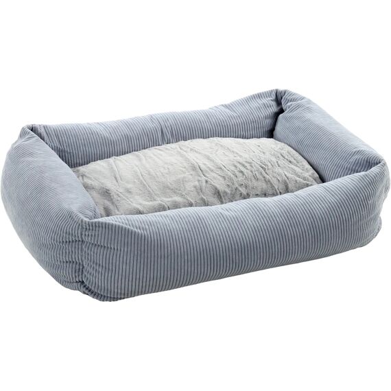 Flamingo Mand Colette Rechthoekig + Rits Blauw 65X45X20Cm