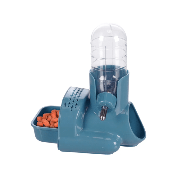 Flamingo Eet- En Drinkplaats Hamster Hamtaro Blauw 124Ml 15,5X11,5X17Cm