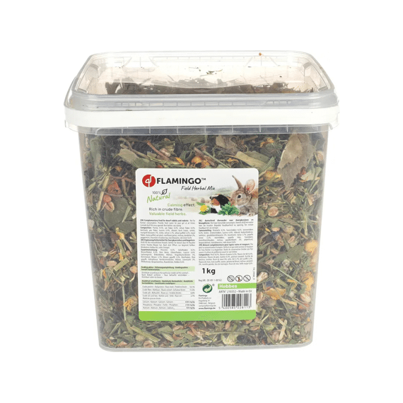 Flamingo Veldkruidenmix Knaagdier 1Kg