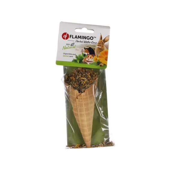 Flamingo Kruidenhoorn Knaagdier 60Gr