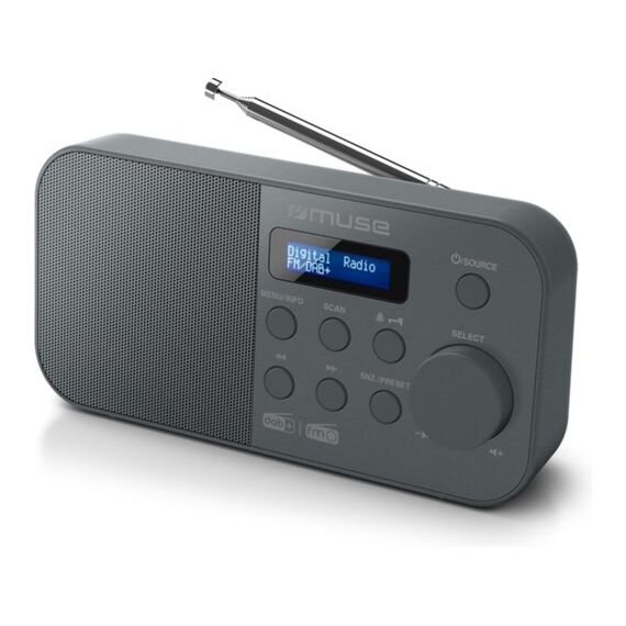 Muse M 109Db Draagbare Radio Dab + Stereo Zwart