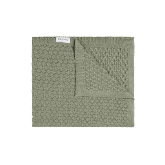 Baby's Only Sky Urban Green Wiegdeken Sky-Chunky  (Uni Grof)