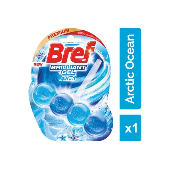 Bref Wc-Reiniger Blok Briljant Gel Artic Ocean