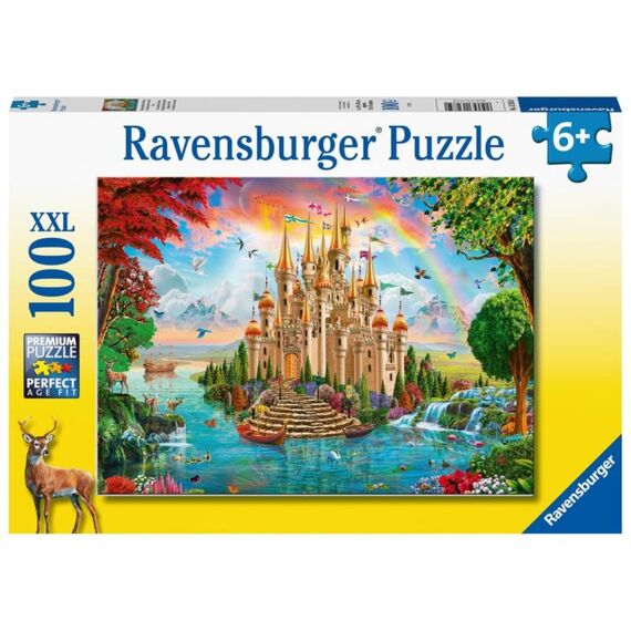 Ravensburger Puzzel 100 Stuks Xxl Sprookjesachtig Kasteel