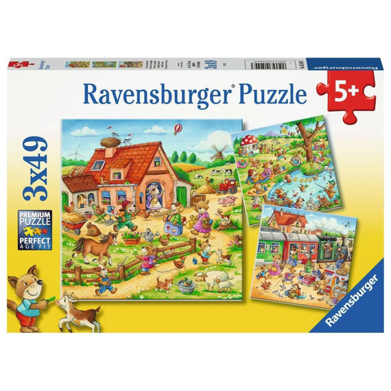 Ravensburger Puzzel 3X49 Stuks Landelijke Vakantie
