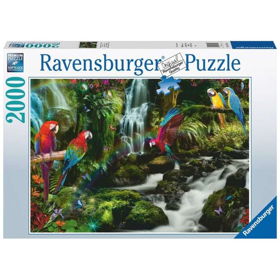 Ravensburger Puzzel 2000 Stuks Bonte Papegaaien