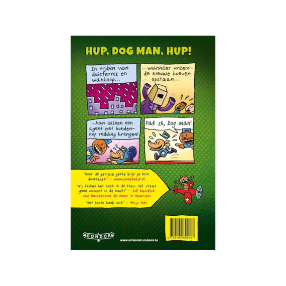 Dav Pilkey Dog Man Gaat Los