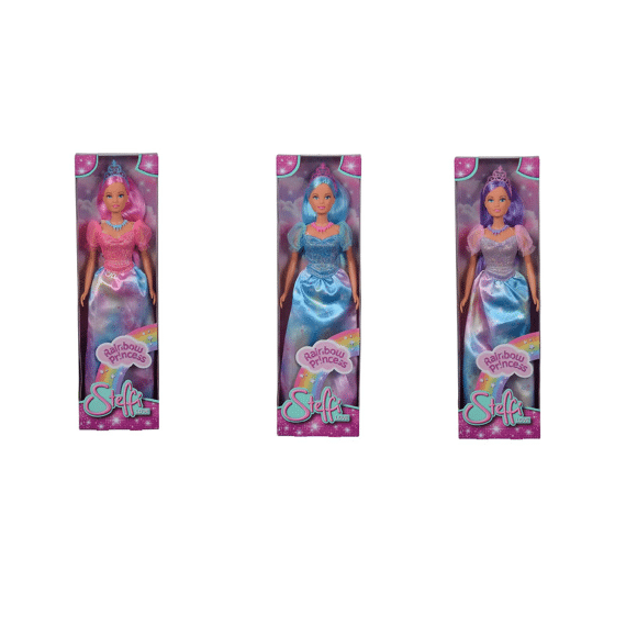 Steffi Love Rainbow Princess 3 Assortiment Prijs Per Stuk