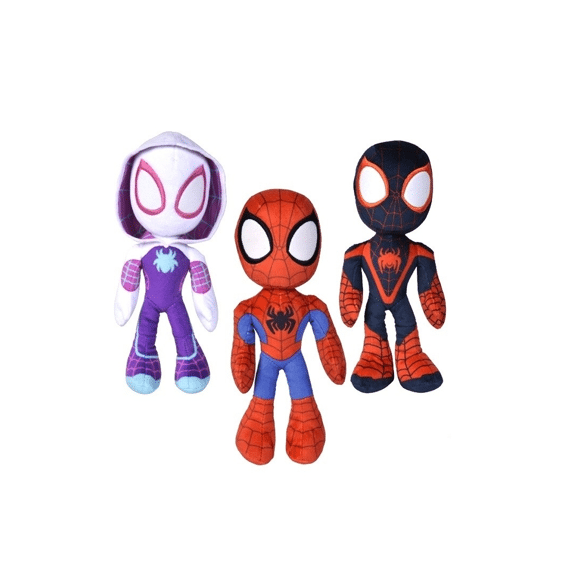 Spiderman Met Glow In The Dark Ogen 25Cm 3 Assortiment Prijs per Pop