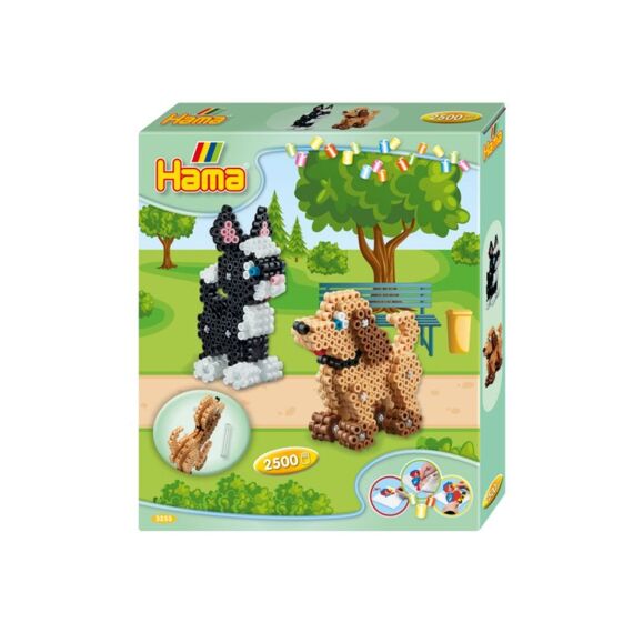 Hama Gift Box 3D Dog & Cat 2500 Stuks