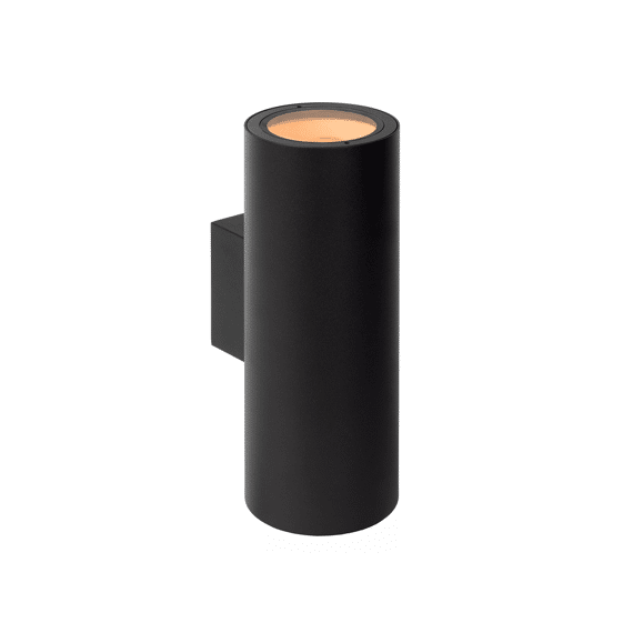 Lucide Volantis  Wandspot Buiten  2Xe27  Ip54  Zwart