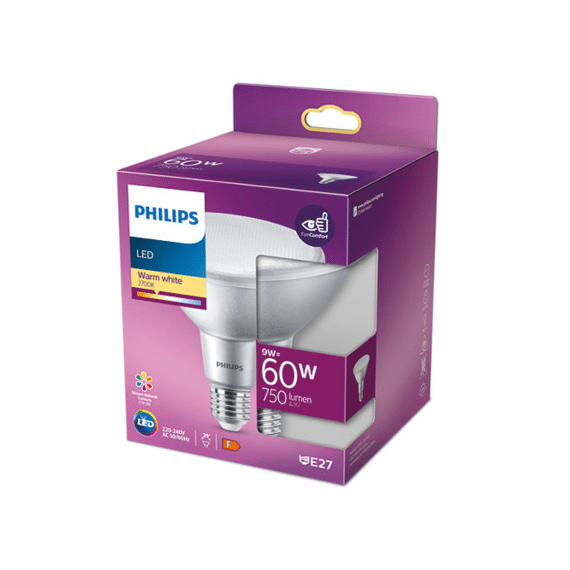 Philips Led Classic 60W Par38 E27 Ww 25D Nd 1Pf/4