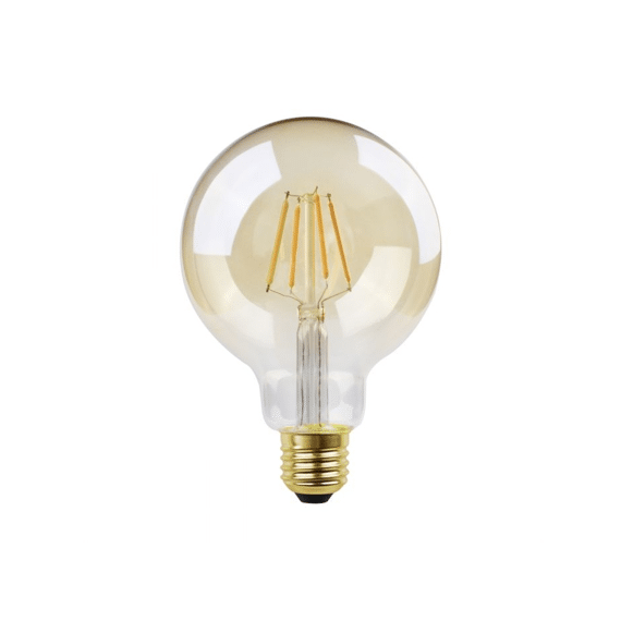 Eglo Lm-E27-Led G95 4,5W Amber 2200K 3XDimm.