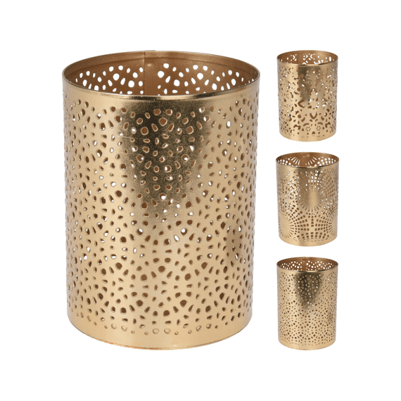 Theelichthouder 10Cm Gestanst Assortiment Prijs Per Stuk