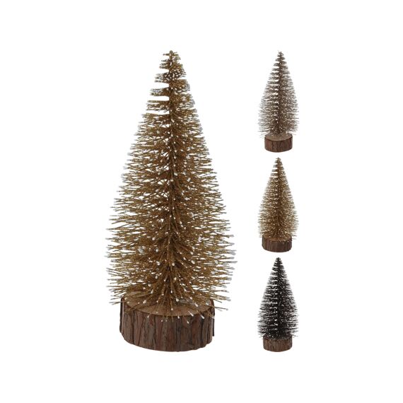 Kerstboompje Glitter 25Cm 3 Assortiment Prijs Per Stuk