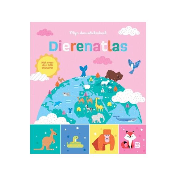 Stickerboek Dierenatlas