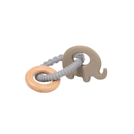 B-Rammelaar Ring Olifant Blauw