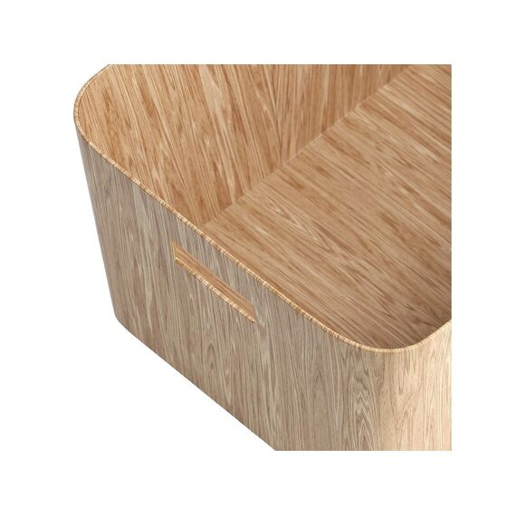 Opbergbox Wood Cardboard 30.5X22.9X15.2Cm