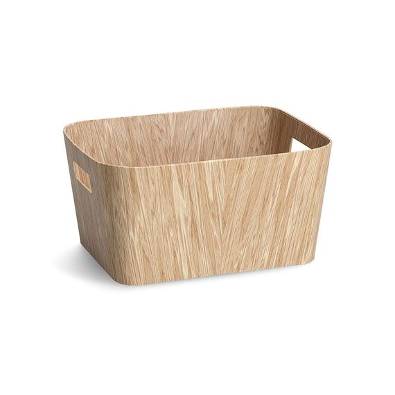 Opbergbox Wood Cardboard 30.5X22.9X15.2Cm