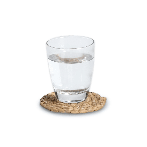 Glasonderzetter Waterhyacinth Naturel D12Cm
