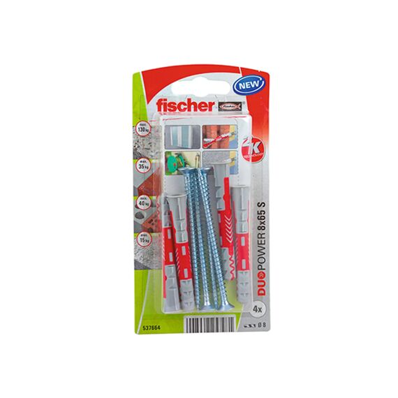 Fischer Duopower 8X65 S K Nv