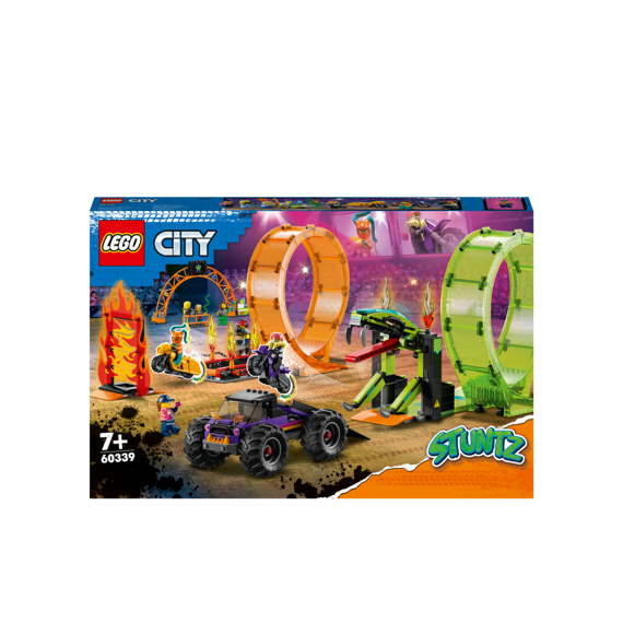 Lego City 60339 Dubbele Looping Stuntarena