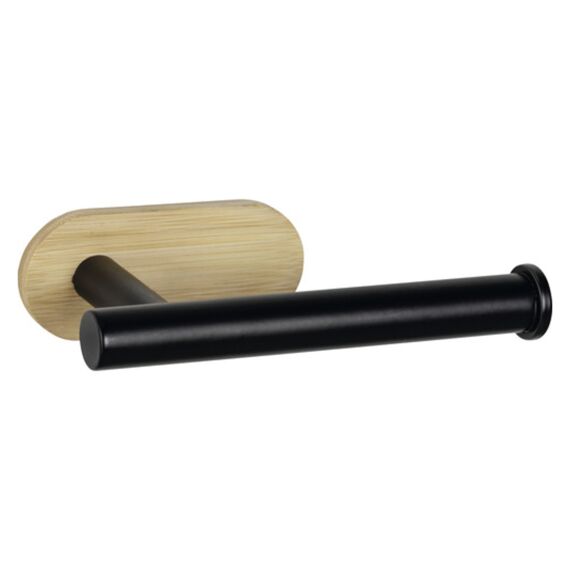 Wenko Turbo-Loc Orea Bamboo Toiletrolhouder