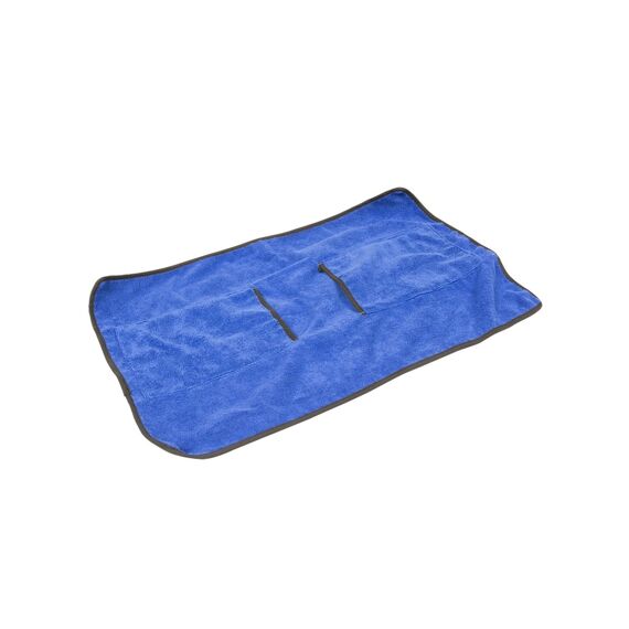 Duvo+ Badhanddoek Voor Hond Microfiber 40X60Cm Blauw