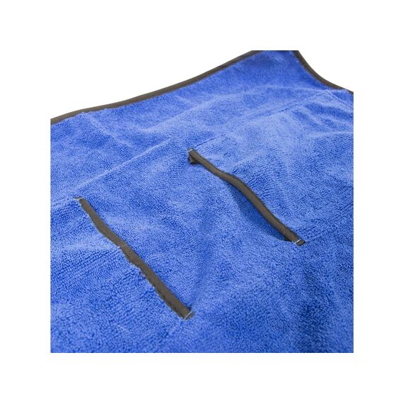 Duvo+ Badhanddoek Voor Hond Microfiber 40X60Cm Blauw