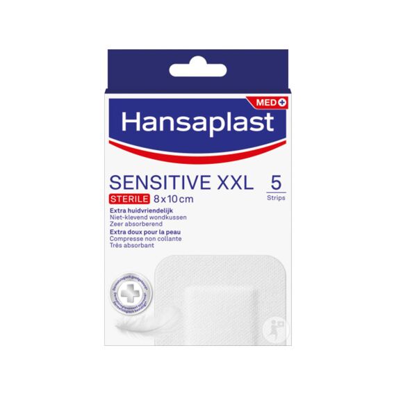 Hansaplast Ultra Sensitive Strips Xxl 5St
