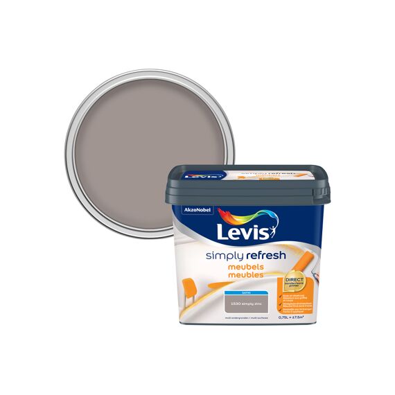 Levis Simply Refresh Meubels Satin Zinc 750 Ml