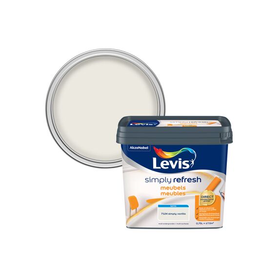 Levis Simply Refresh Meubels Satin Vanilla 750 Ml